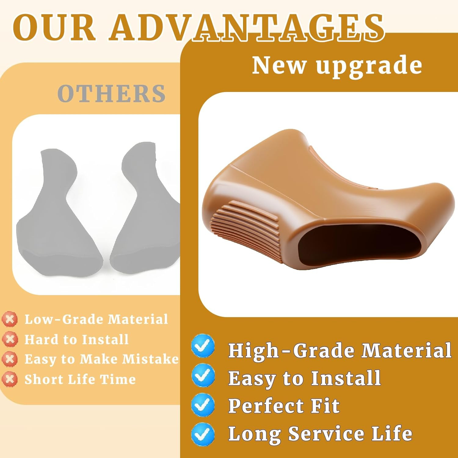 Brake Lever Covers Compatible with Campagnolo Nuovo Super Record Shield Road Bik