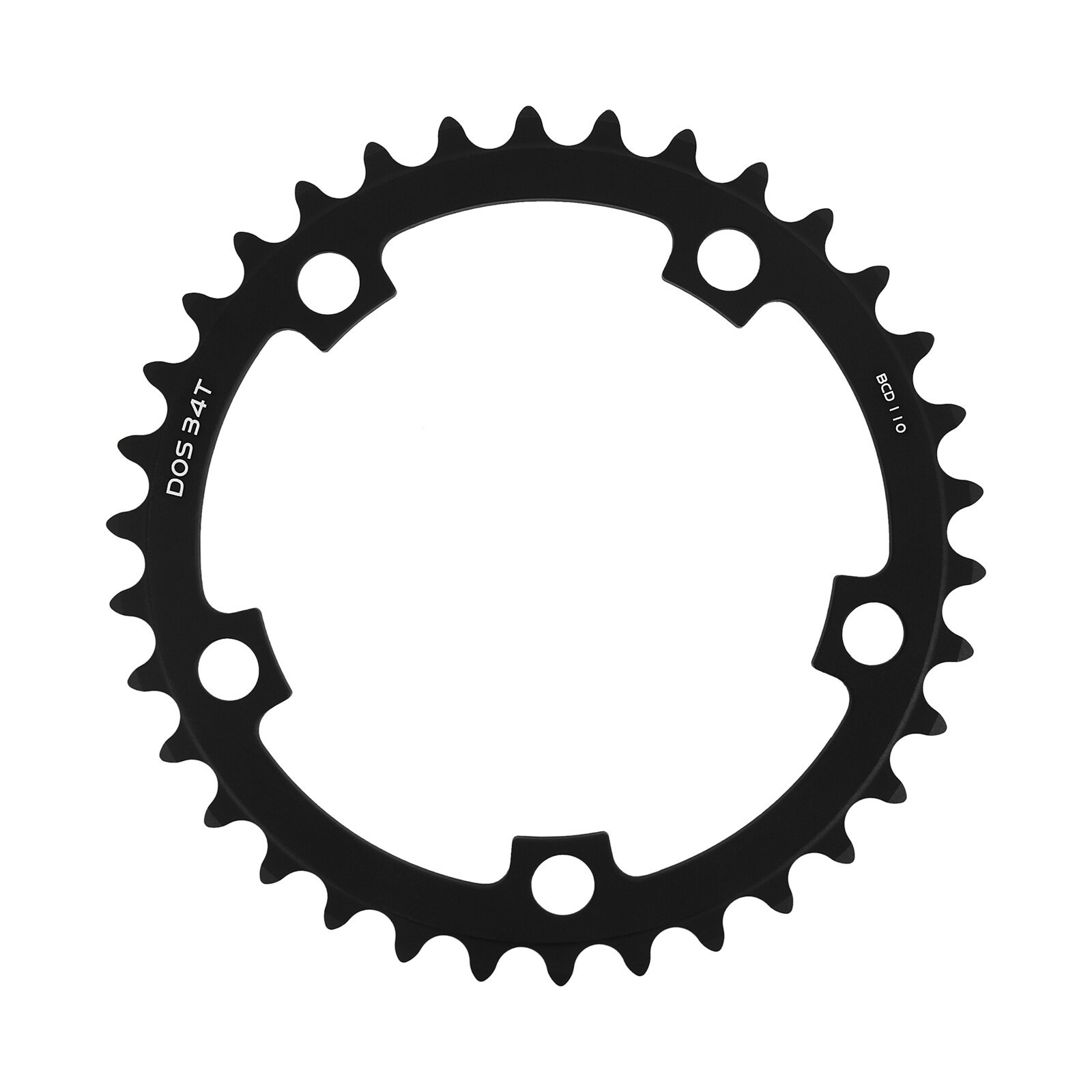 110 BCD Double Chainring 50-34T/52-36T/53-39T Road Bike Round Chain Ring 9-11S