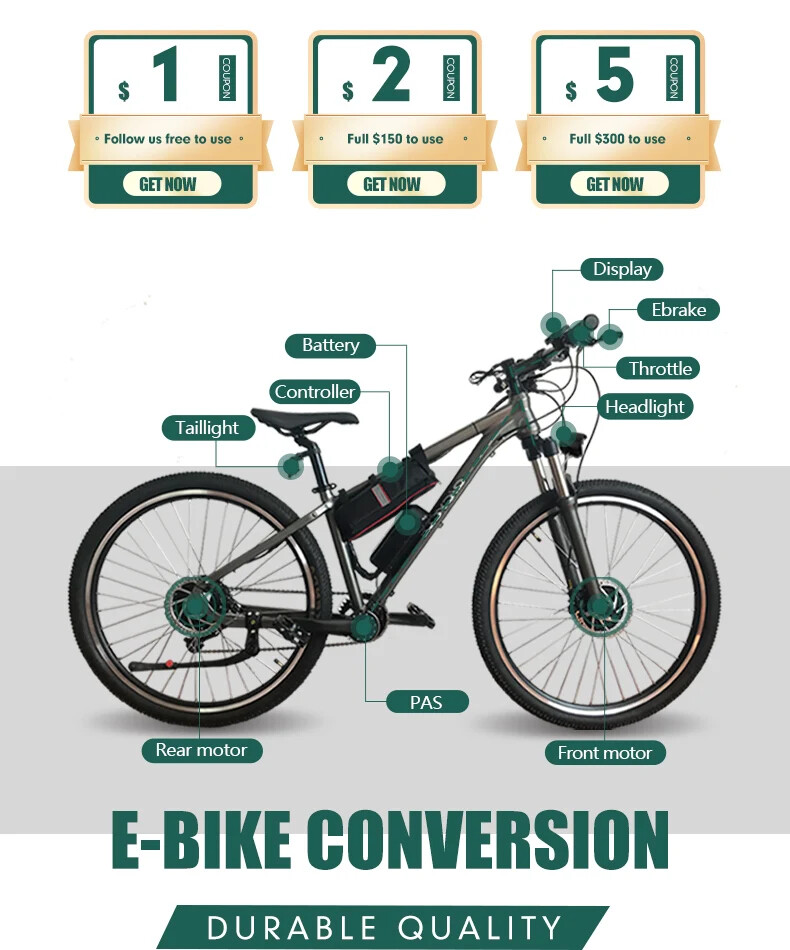 Ebike S866 LCD Display with 5 Pin Waterproof Female Connector for 8 Fun Motor