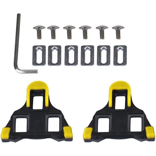 1 Pair Shimano SM-SH11 Cleat set SPD-SL Road Bike Shoes Pedal Cleats 6° Float