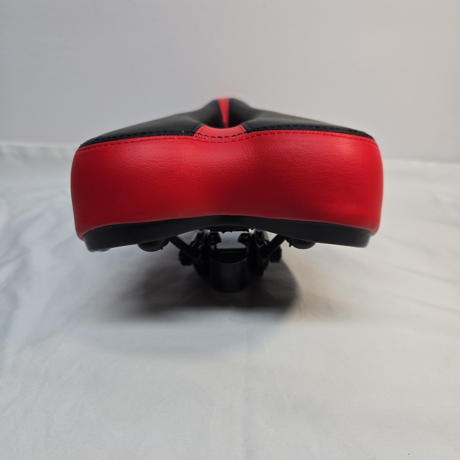 Bike Saddle , Terry TFI Liberator STYLE, Red/Black Leather, Perfect for Touring