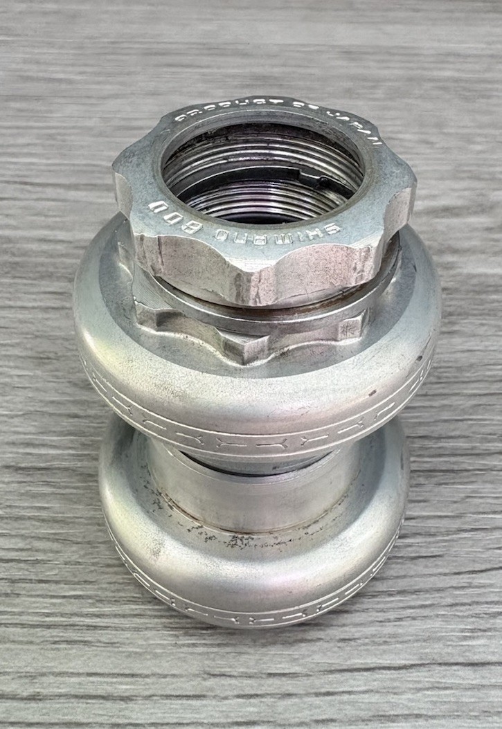 SHIMANO 600 HEADSET MODEL ALUMINUM / STEEL 27 MM CROWN RACE
