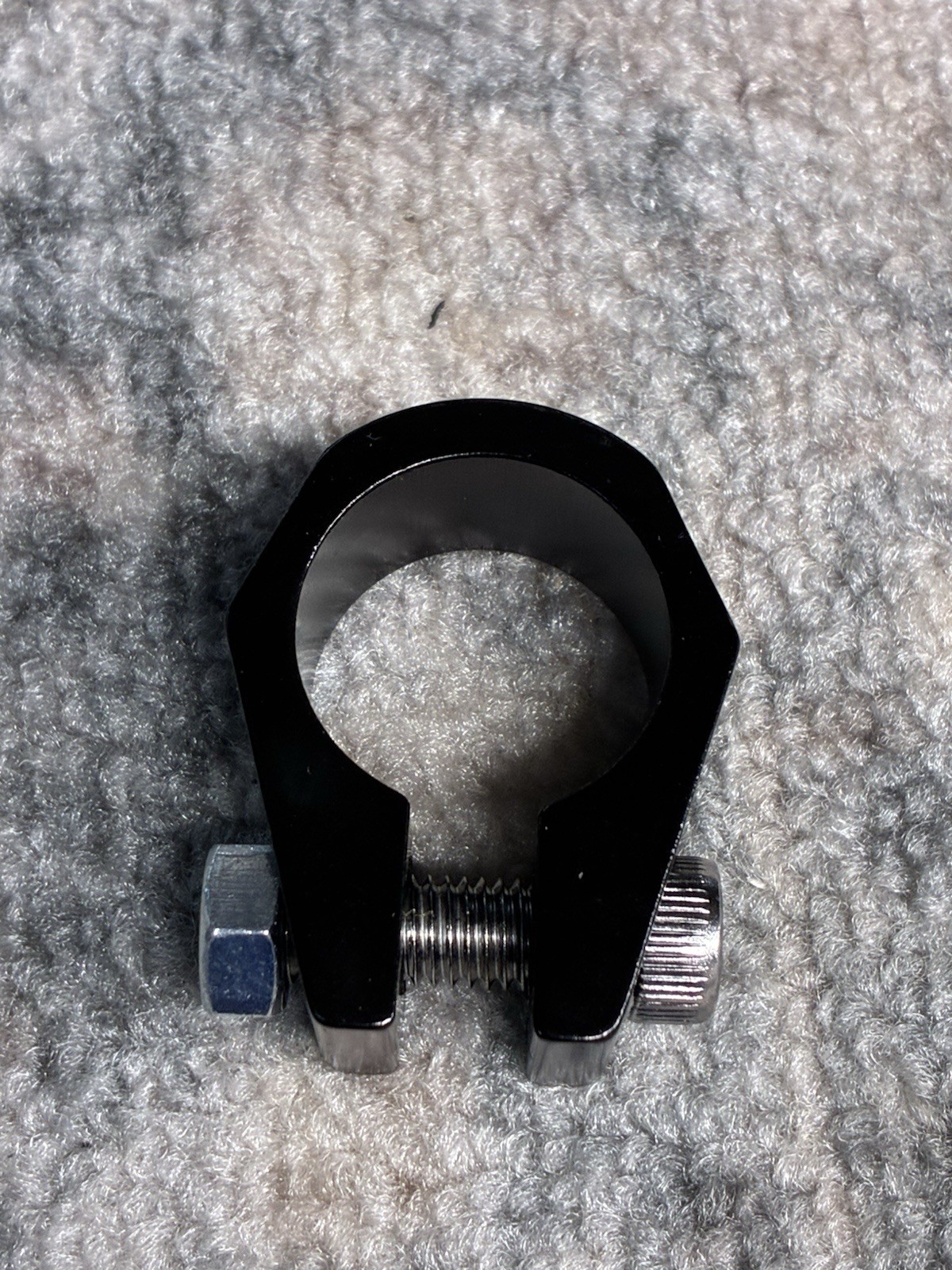 Hard Luck Old School Odyssey Style BMX Post Clamp 25.4mm Black