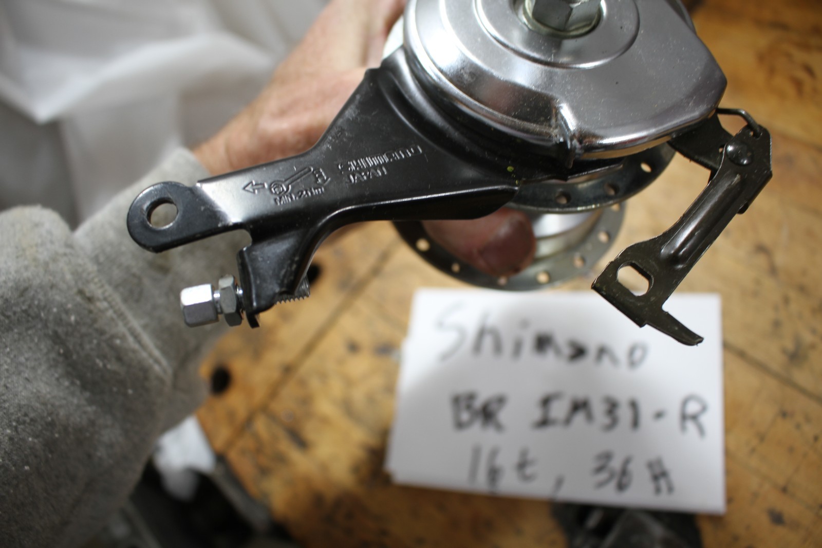 Shimano BR-IM31-R Hub, 16t, 36H
