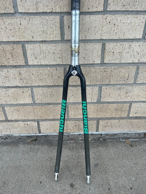 Bianchi Carbon 1 Inch threaded Fork 700c