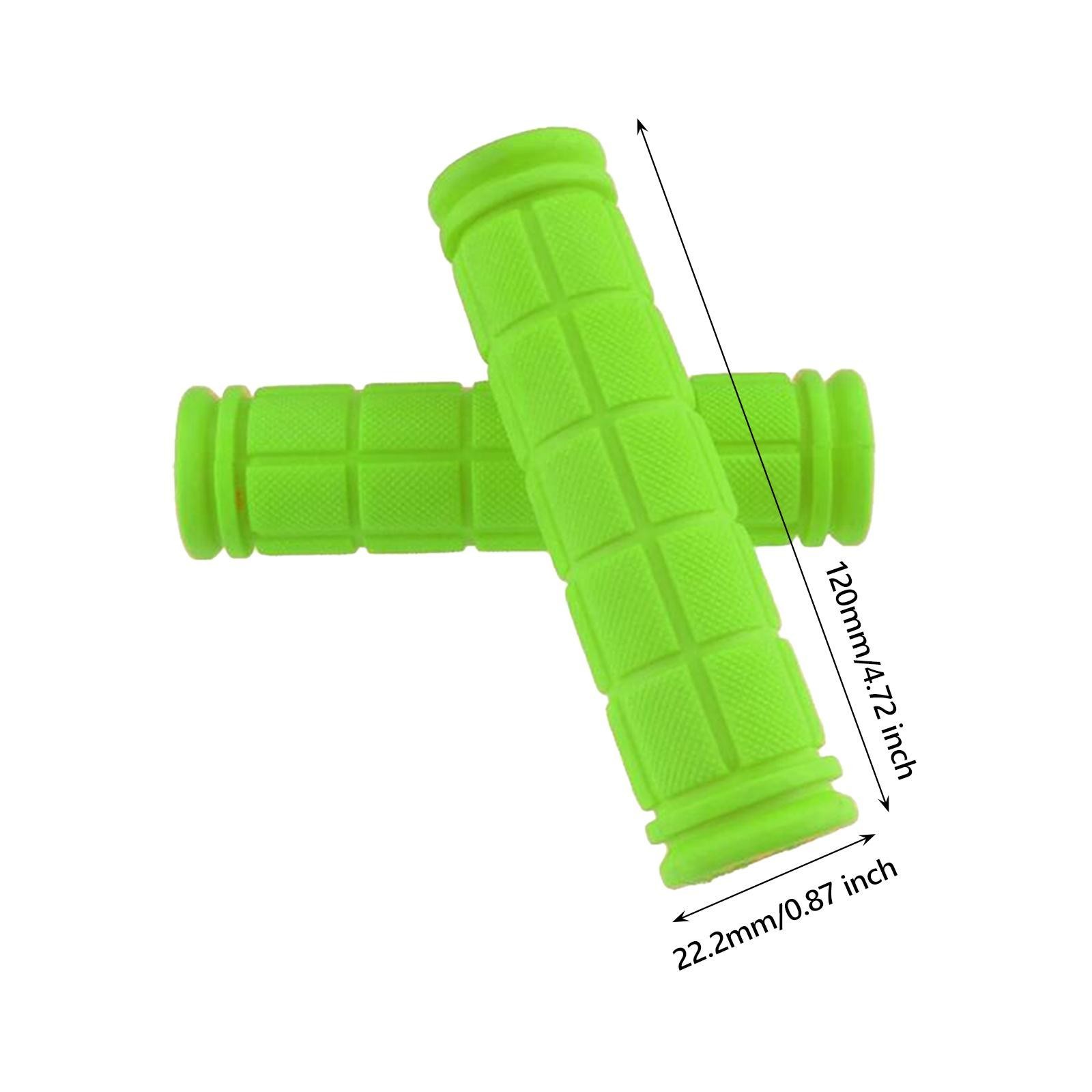 2Pcs Bike Handlebar Grips Cycling Bar Cover Threaded High Performance
