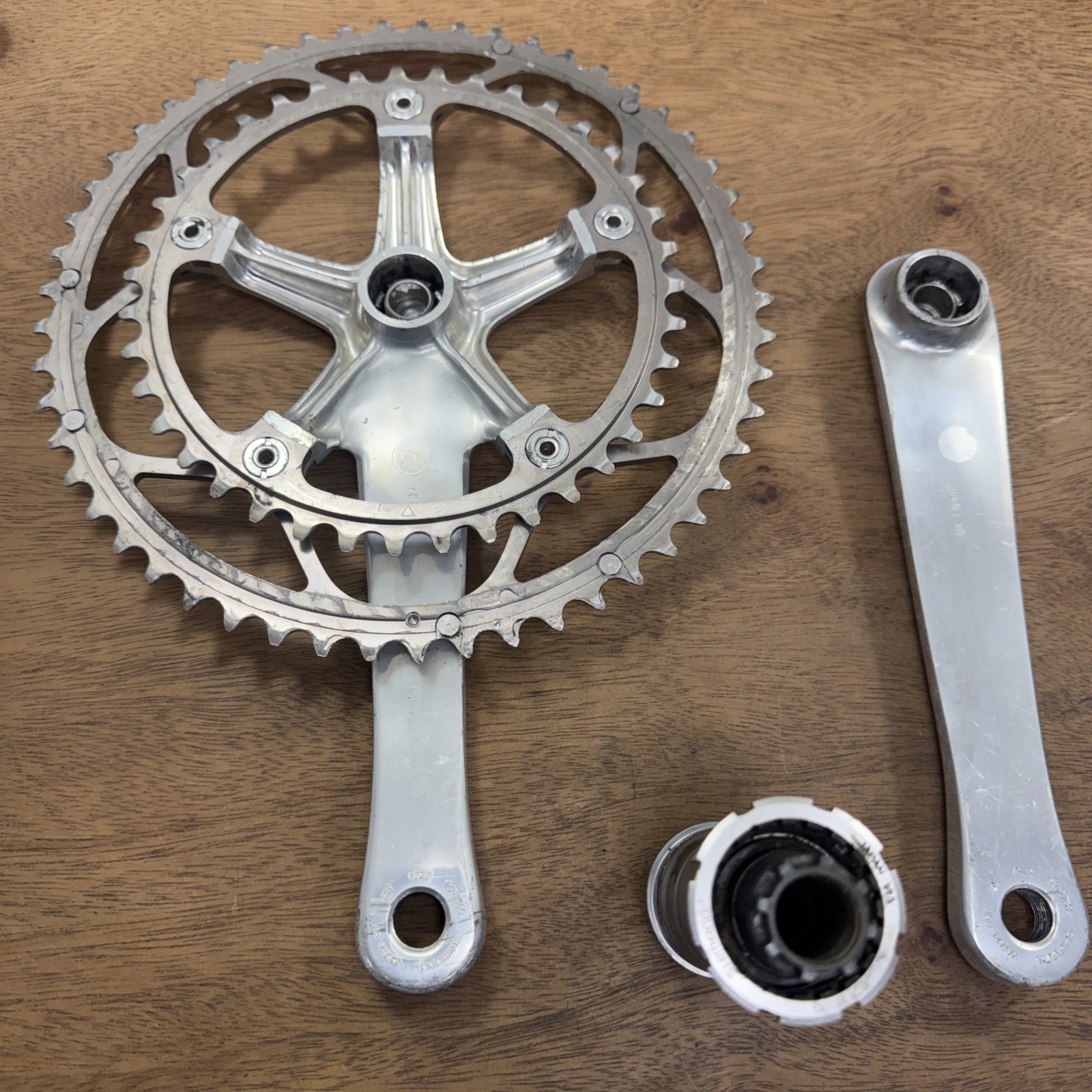 Shimano Dura-Ace FC-7700 Road Bike Crankset 172.5mm 53/39T w/ BB-5500 BB