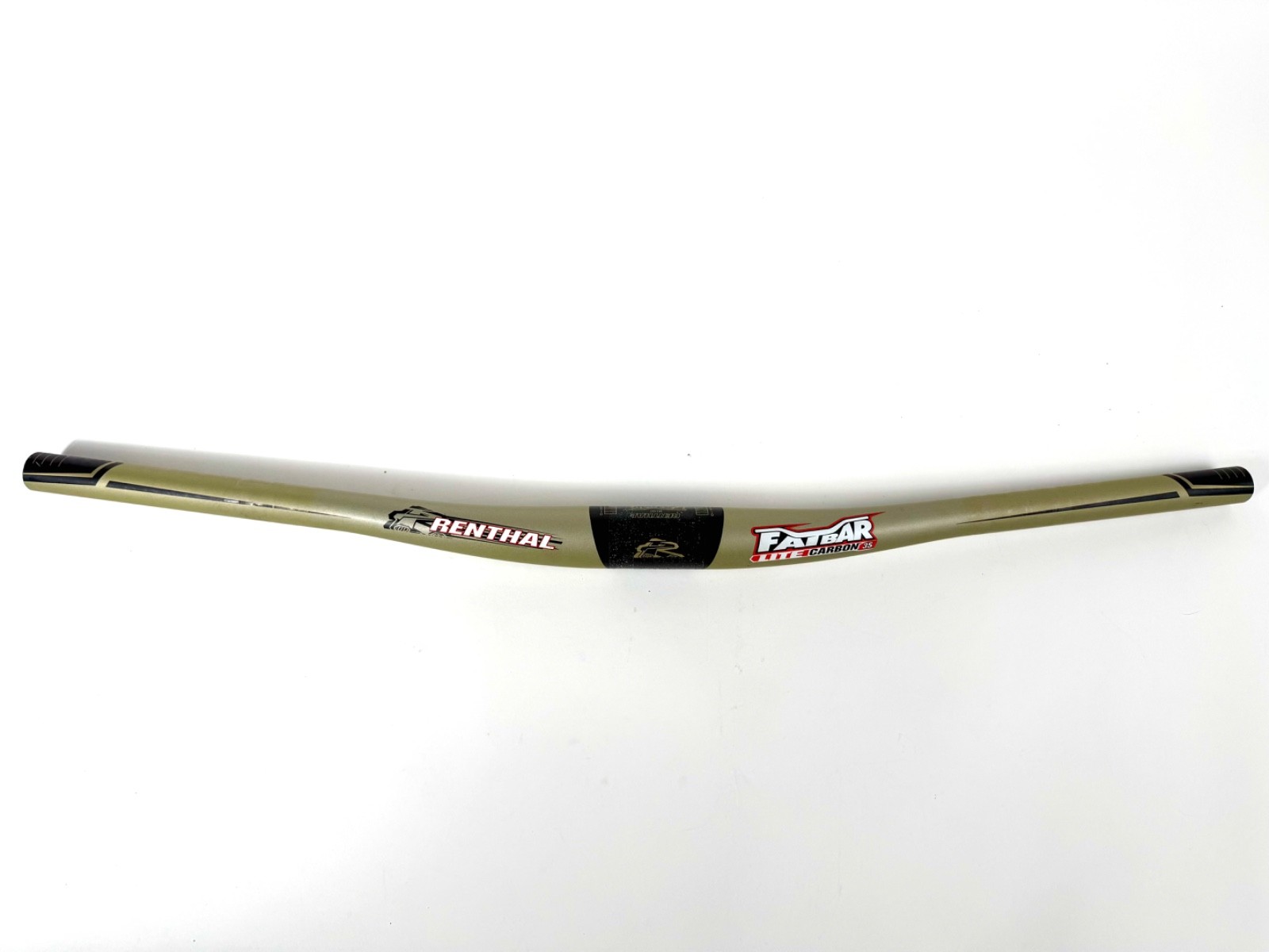Limited Edition Gold Renthal FatBar Lite Carbon 35 MTB Handlebar 10mm rise 700mm
