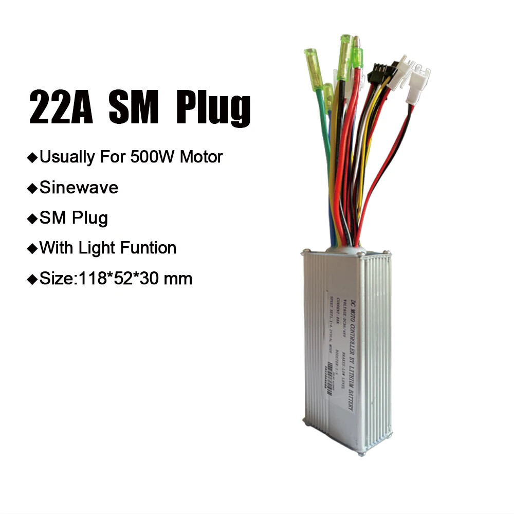 15A-35A E-bike Controller 250W 350W 500W 1000W 1500W Brushless Controller