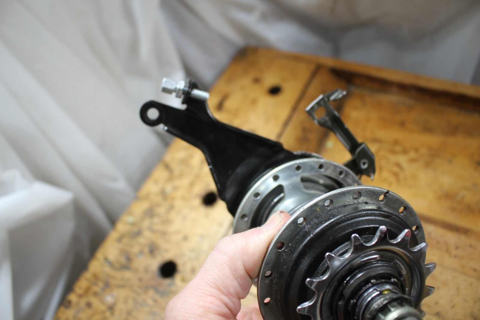 Shimano BR-IM31-R Hub, 16t, 36H