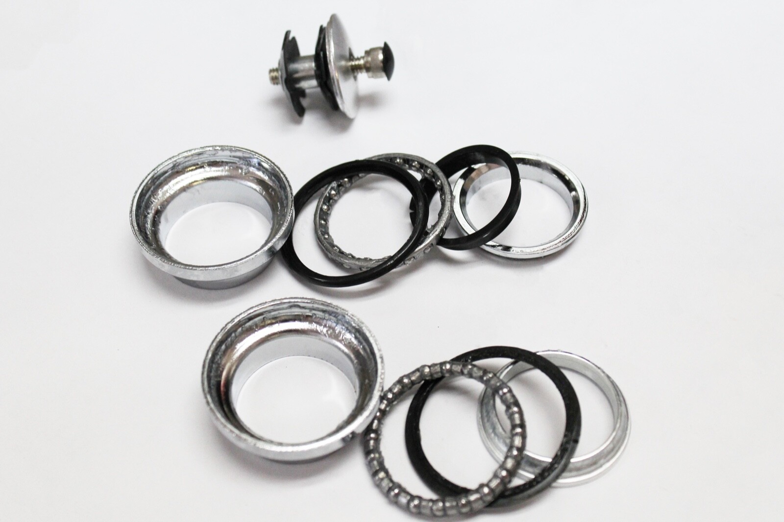 1-1/8″ Bicycle Headset Threadless Kit Cruiser MTB Mountain Road Fat Bike Fork