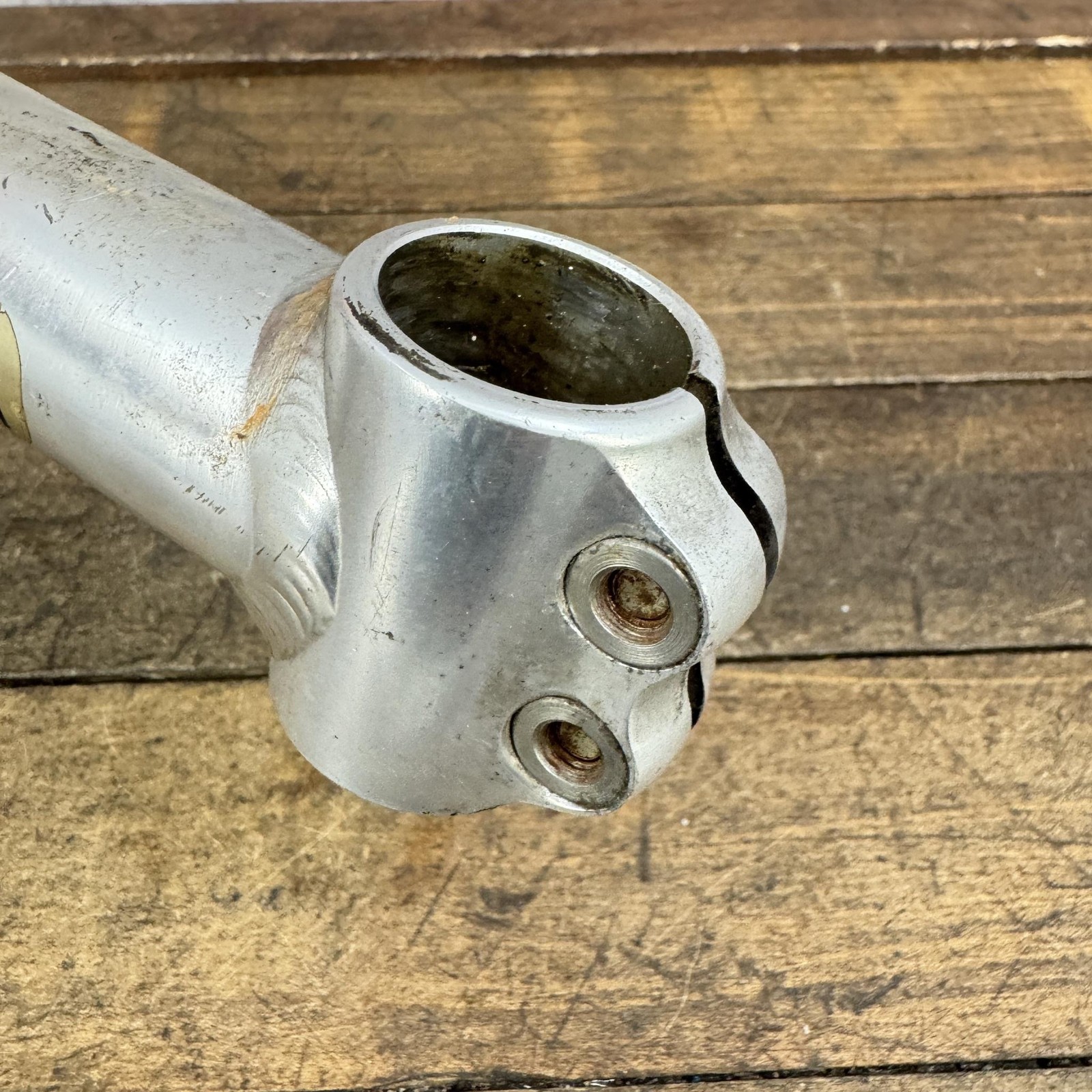 Vintage Control Tech Stem 1in Threadless 26.0 Clamp 145 mm Silver USA Bike