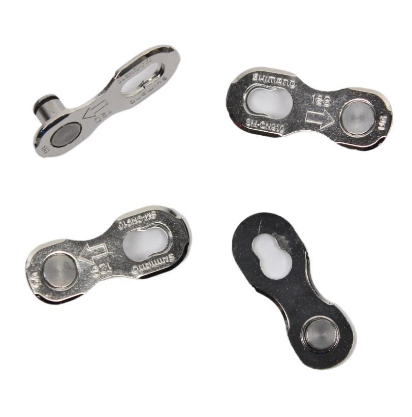 Two Pair Shimano SM-CN910 12-Speed Quick-Link Bicycle Chain Links 2Pk