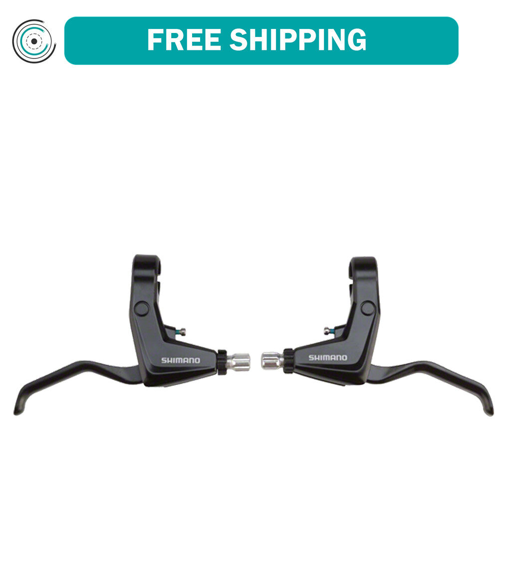 Shimano Alivio BL-T4000 V-Brake Lever Set Black Compatible With Mechanical Disc
