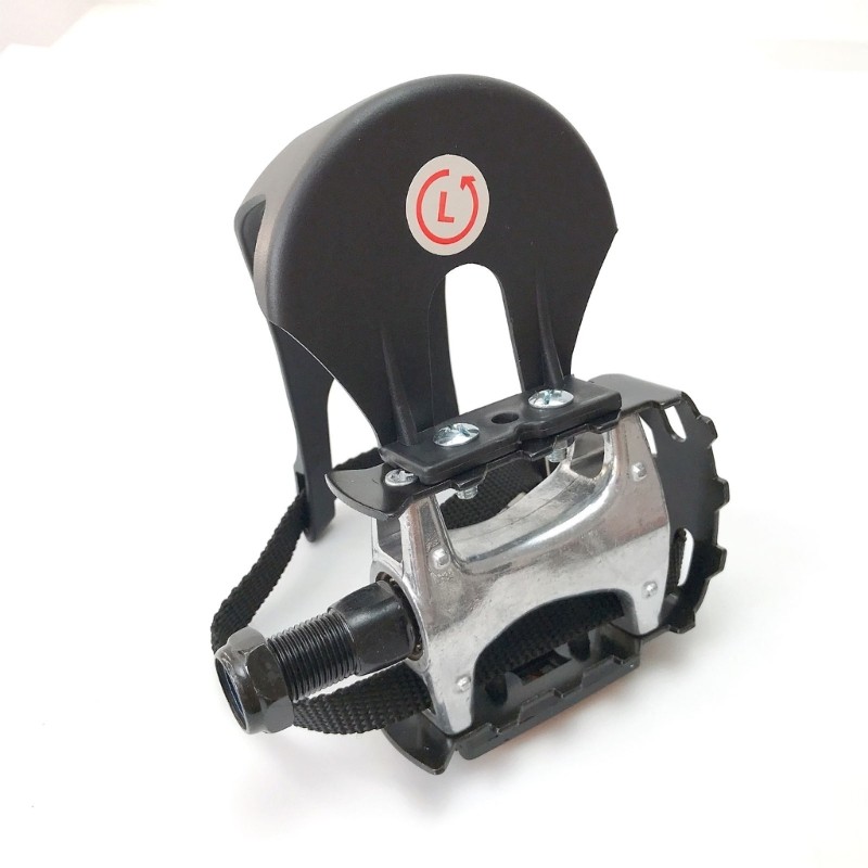 9/16inch Thread Exercise Bikes Pedals Nonslip Grip Aluminum Alloy Plastic