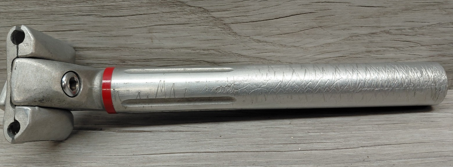 Vintage SR Laprade 27.2 mm Fluted Alloy Micro-Adjust Bicycle Seat Post 220 mm