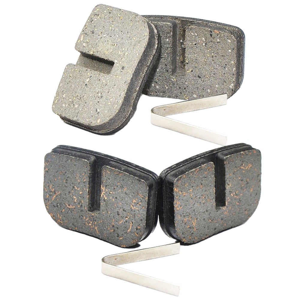 For Pocket Bike Brake Pad Resin Metal Long Service Life Silent Noiseless