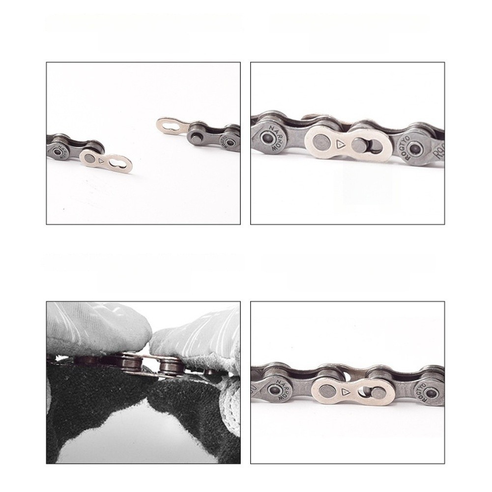Road MTB Bicycle Chain Quick Link Silver Gold Shimmering for 6 7 8 9 10 Speed