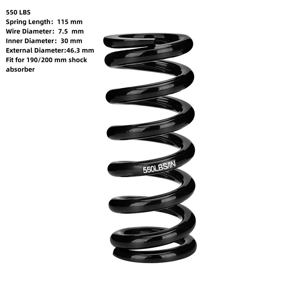 Sturdy Rear Shock Absorber Spring 30 MM ID 350 650 LBS Weight Capacity