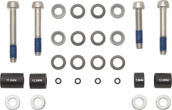 SRAM / AVID 20mm POST MOUNT ADAPTOR SPACER KIT 160-180mm / 180-200mm Rotor Size