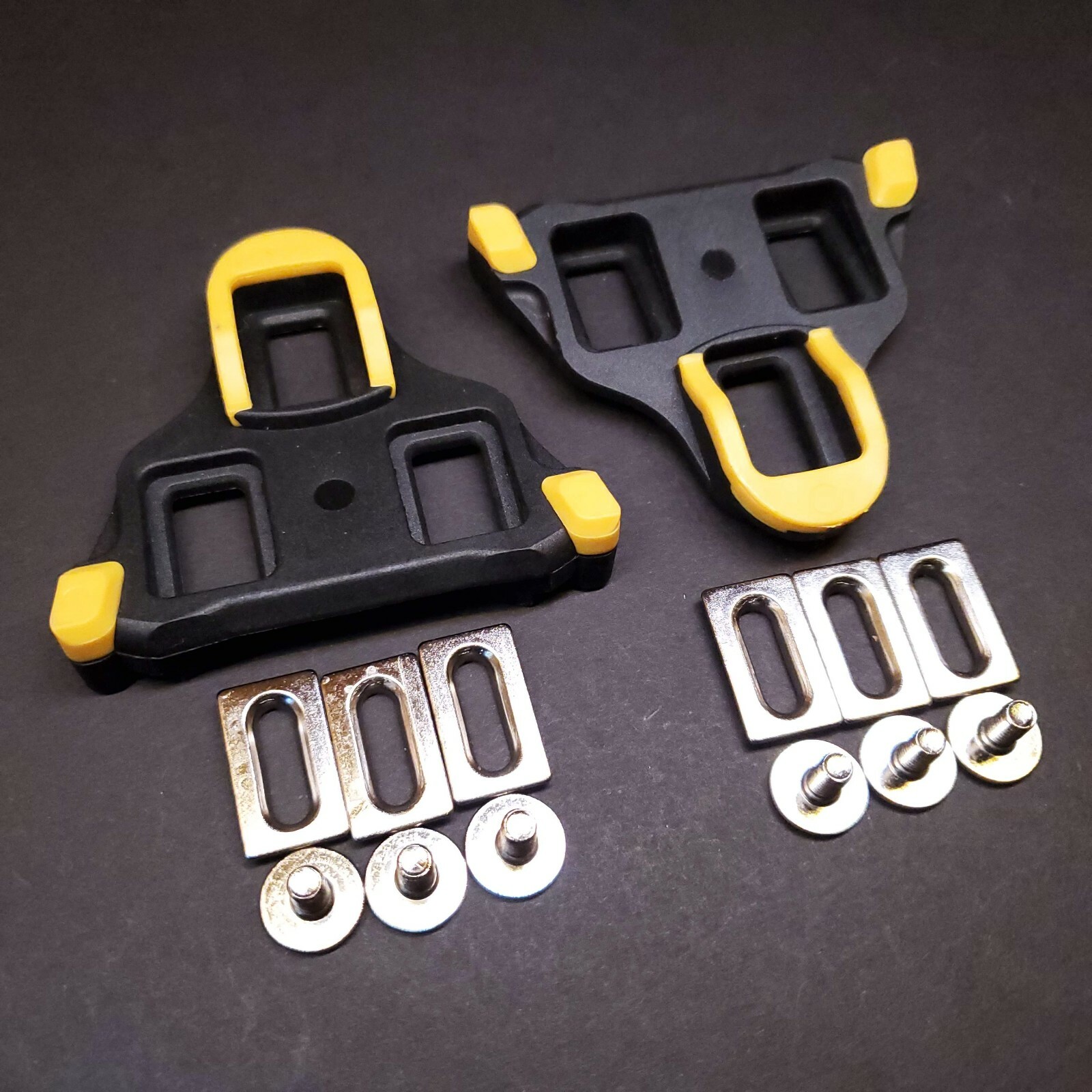 PROMEND Bicycle Road Bike Triathlon Pedal Shimano SPD-SL Compatible Bonus Cleats