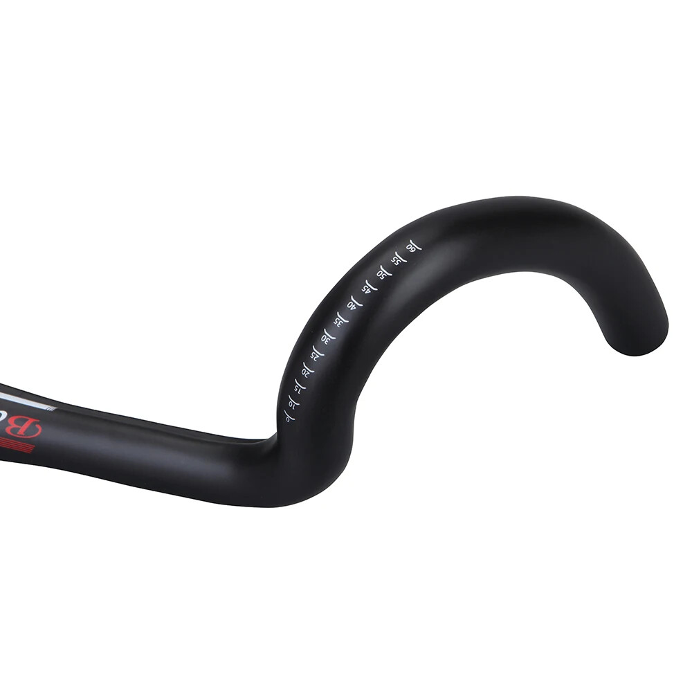 Carbon Gravel Cyclocross Road Bike Handlebar External Wiring Big Flare Bar