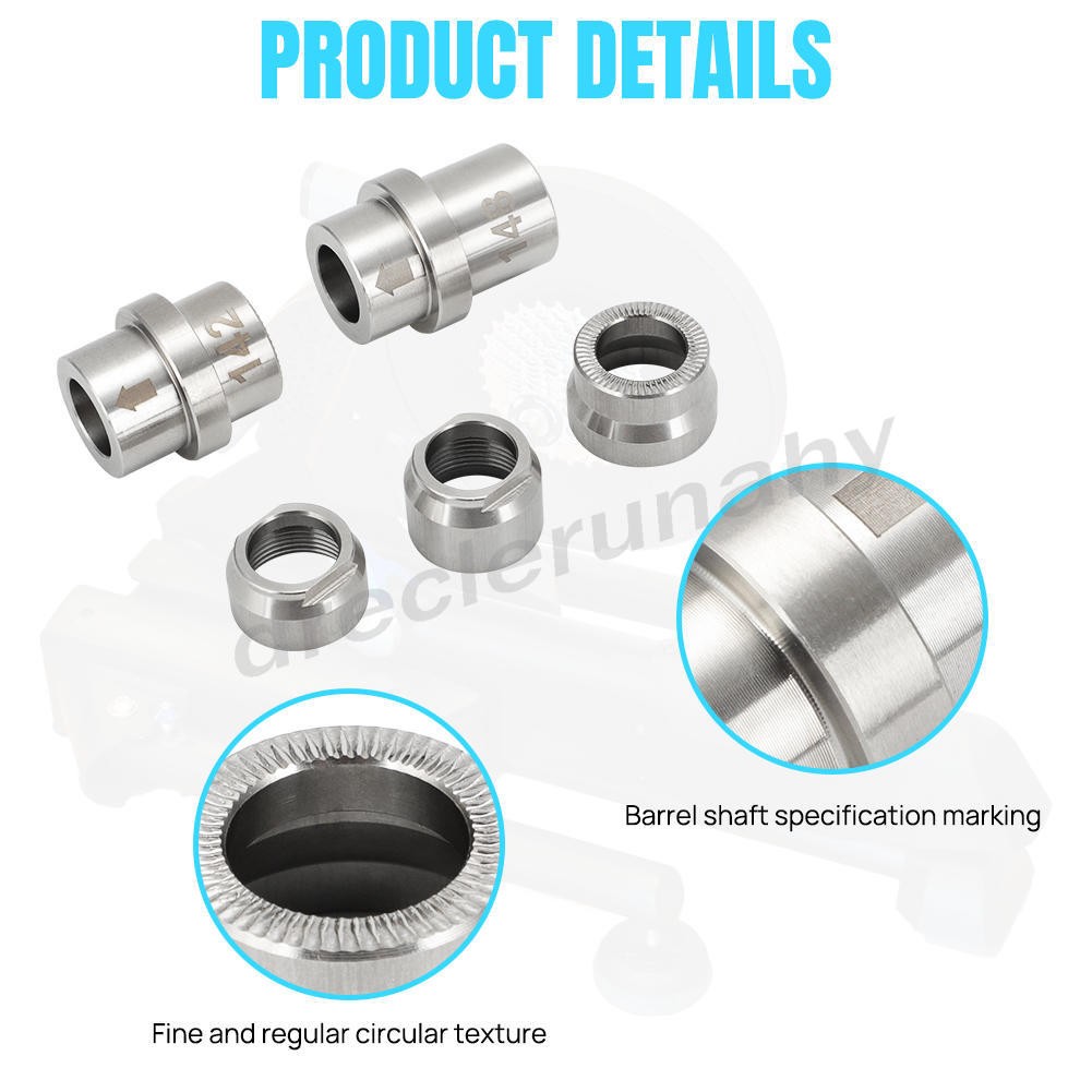 For Wahoo KICKR CORE KICKR V4 Thru Axle Adapter Kit Fit Shimano-style & SRAM XDR