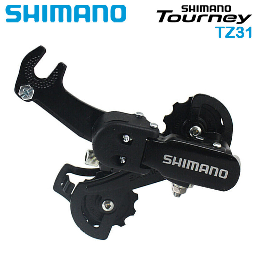 SHIMANO TOURNEY RD-TZ31-A-GS Rear Derailleur Medium Cage 6/7 Speed Hanger MTB