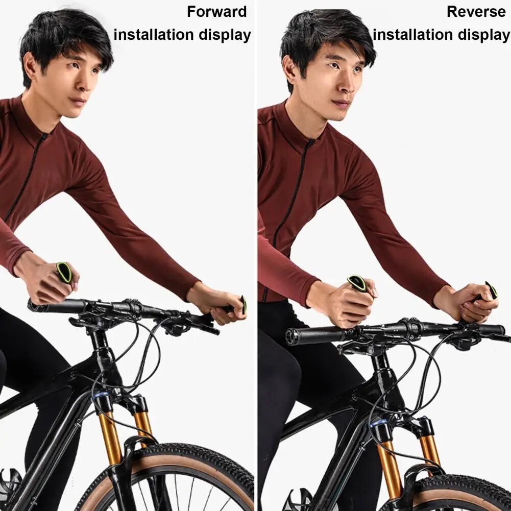 2PCS Bicycle Ergonomic Bar Ends Extender for 21.8-22.2mm Handlebars Bar End Grip