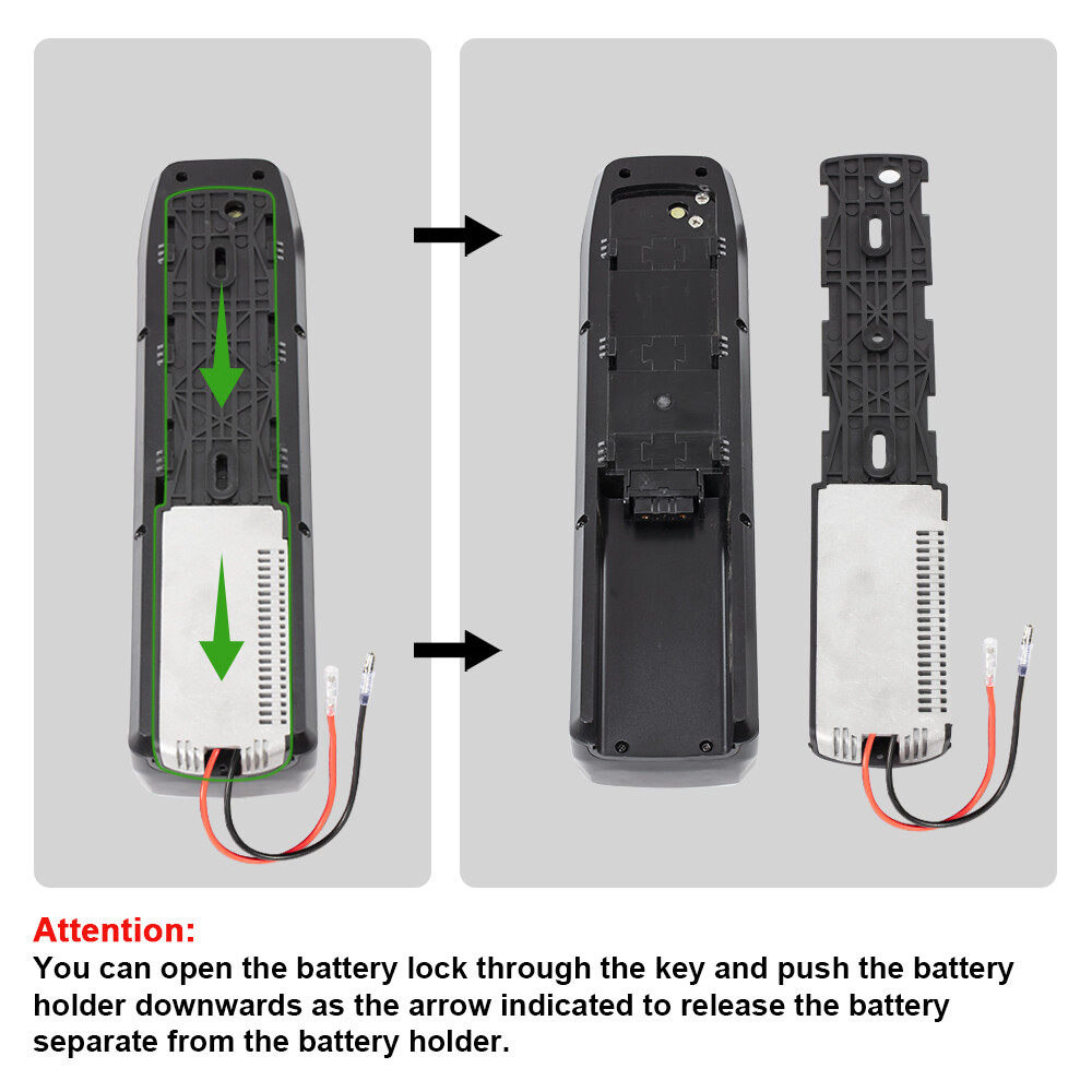 E bike Lithium Battery 36V 13Ah Hailong Ebike Battery 36V 500W Electric Bike