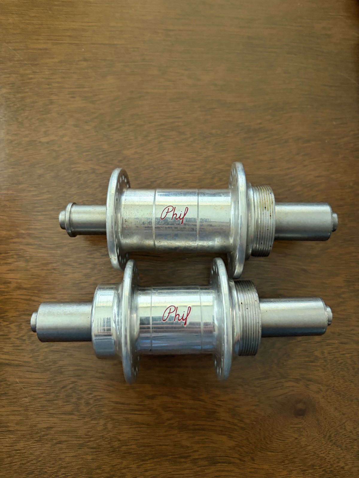 RARE NOS Phil Wood Rear Hub 32H Silver 130mm OLD – narrow flange
