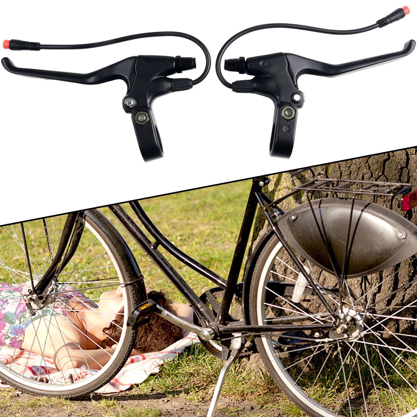 Bicycle Brake Lever For Electric Bike Parts Power Cut-off Brake Levers For Ebike