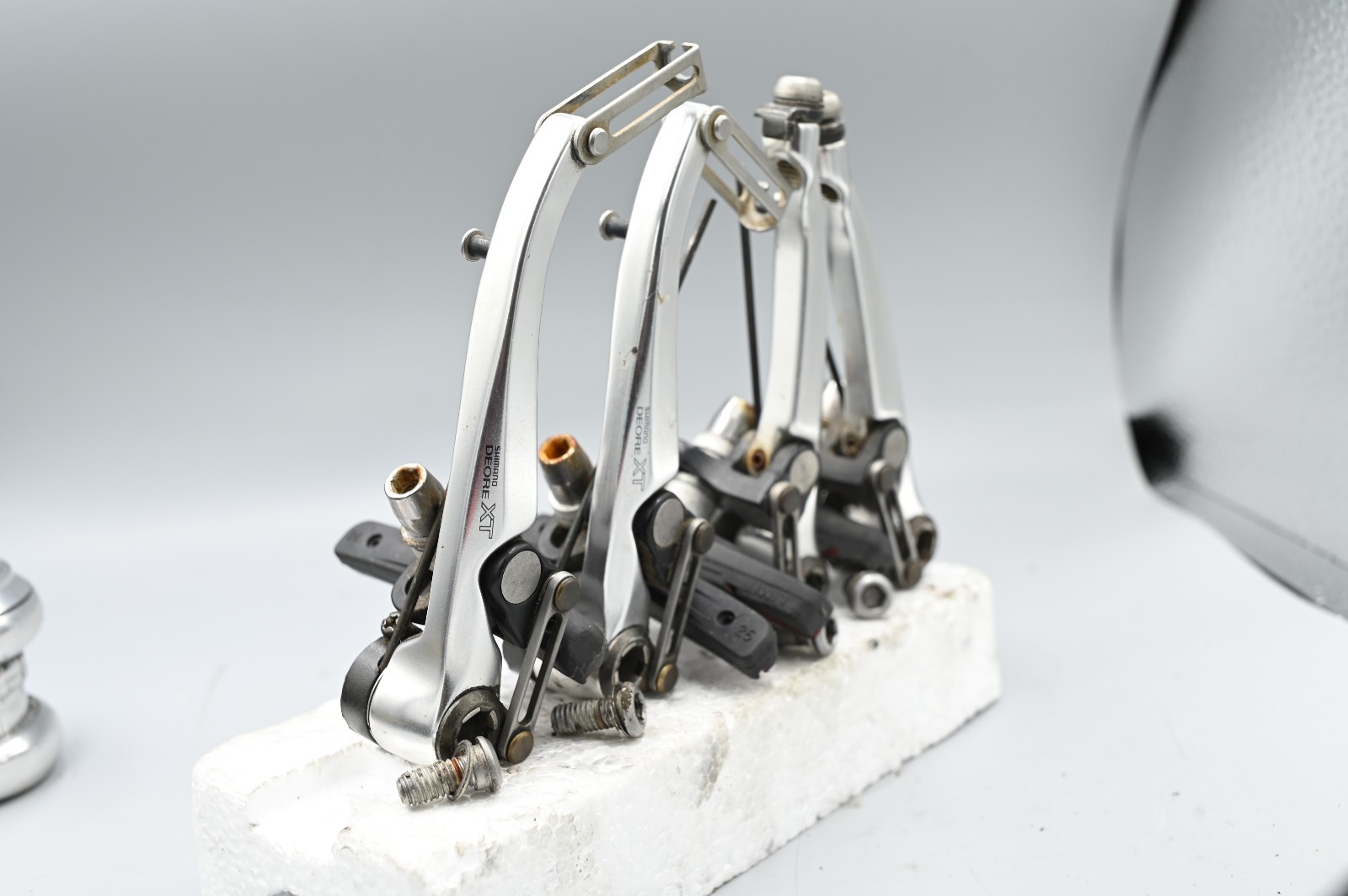 Shimano Deore XT BR-M739 Rim V-Brake Calipers Front & Rear Set – Nice!