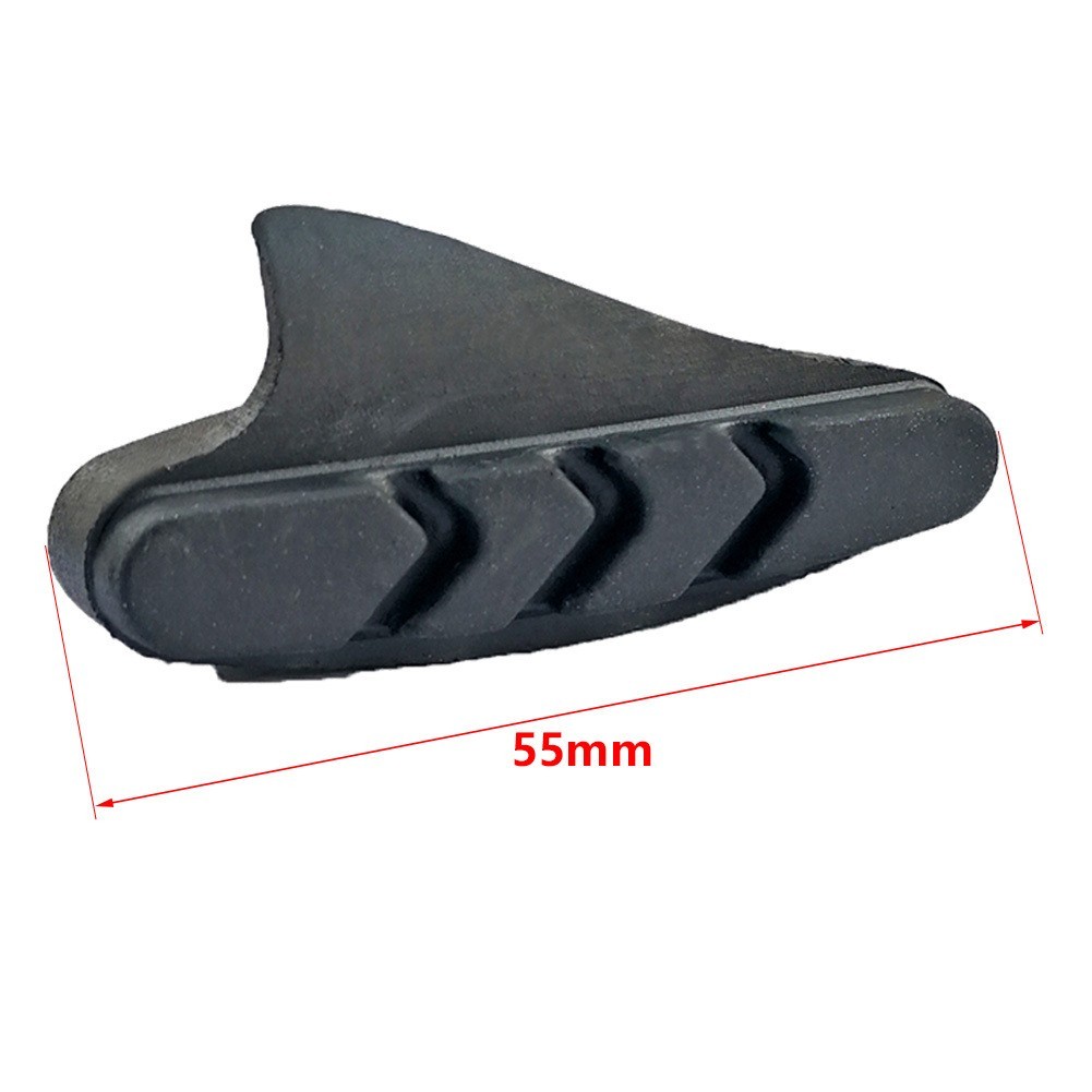 2 Pairs of 55mm C Brake Pads for Mountain Bike Road Bike Folding Bike Use