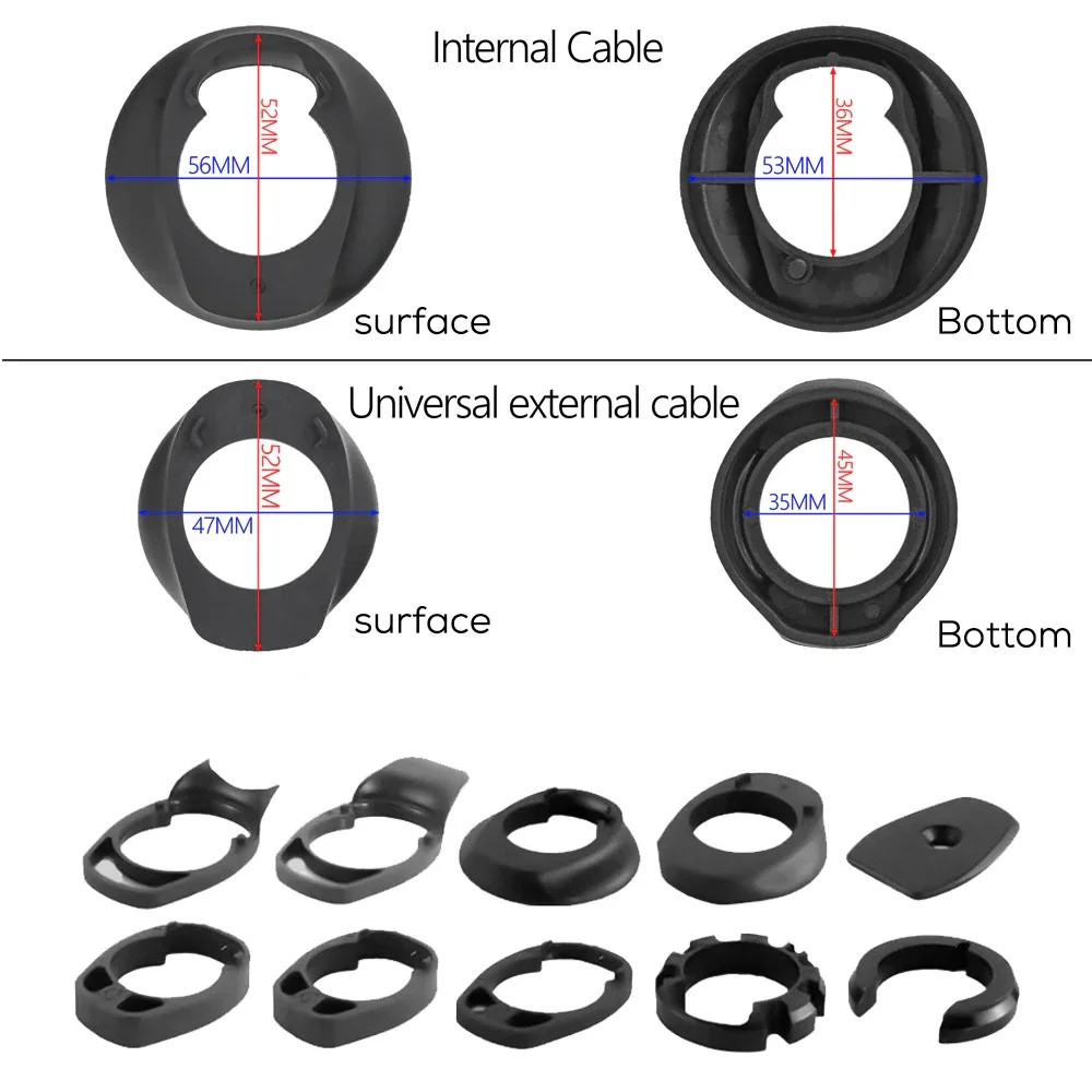 Road Bike Internal Cable Integrated Carbon Handlebar with Spacers Stem -10°