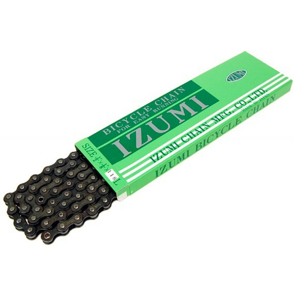 Izumi Standard ECO 1/2 x 1/8 Single Speed Chain 116L Track Fixed Gear BMX