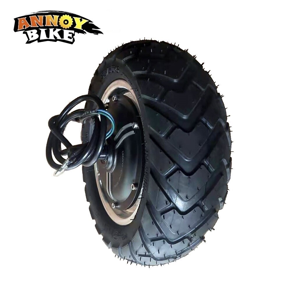10 inch Single Shaft Vacuum Tire Karting Motor High Power Wide Tire Brushless