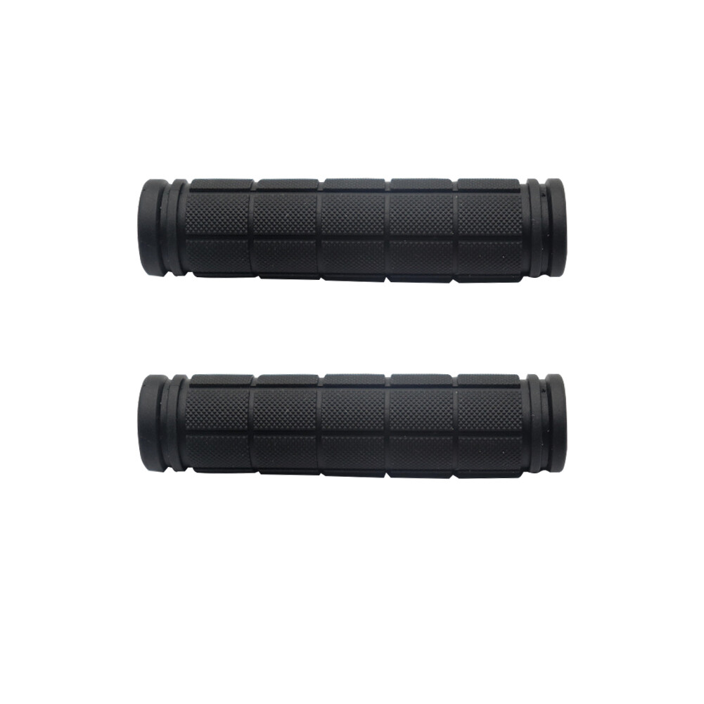 US 1 Pairs Bicycle Handlebar Grips Soft Rubber Anti-Slip Bike Scooter Cycling