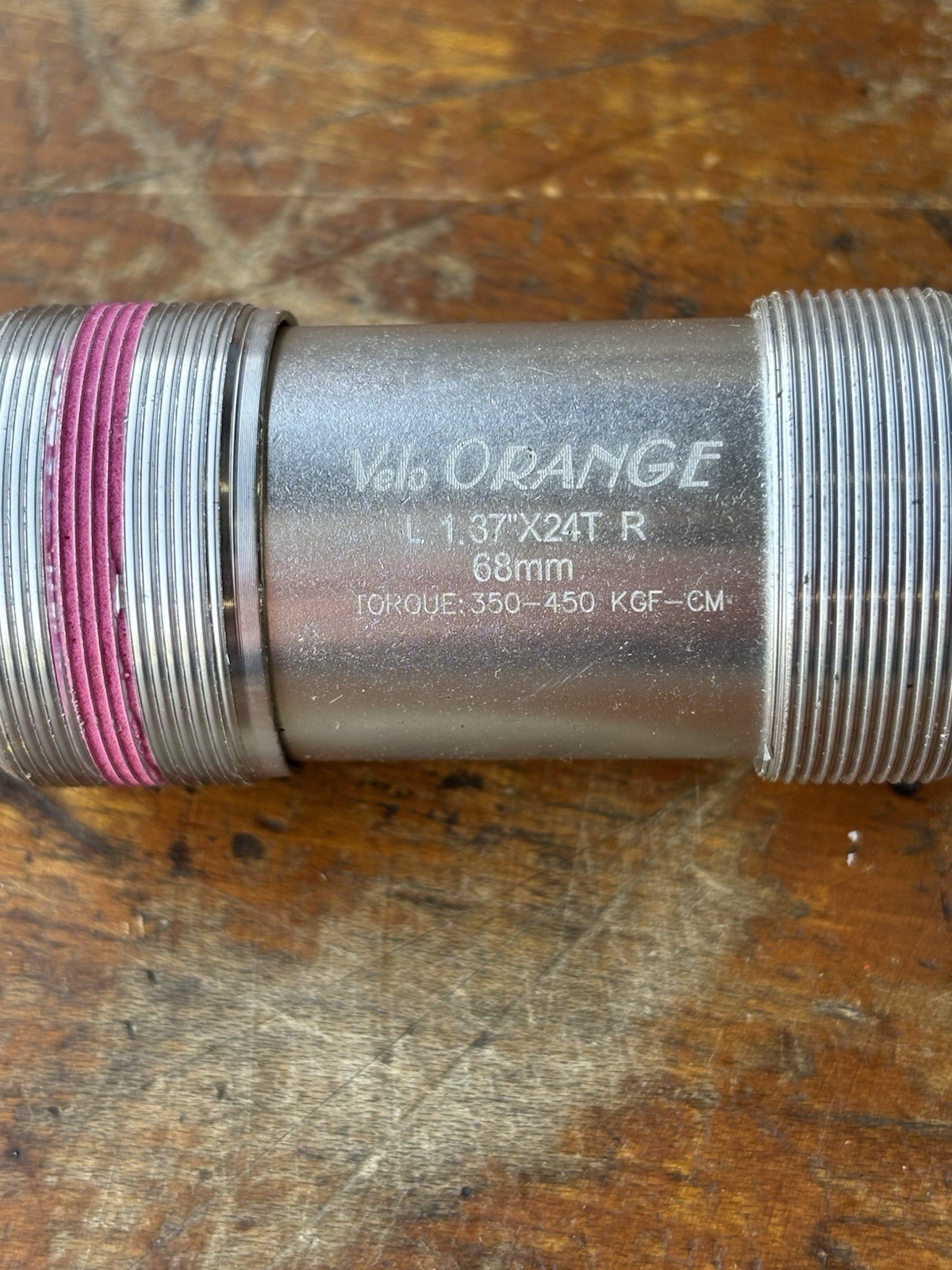 Velo Orange Grand Cru Square Taper Sealed Bottom Bracket 68 x 107 JIS English