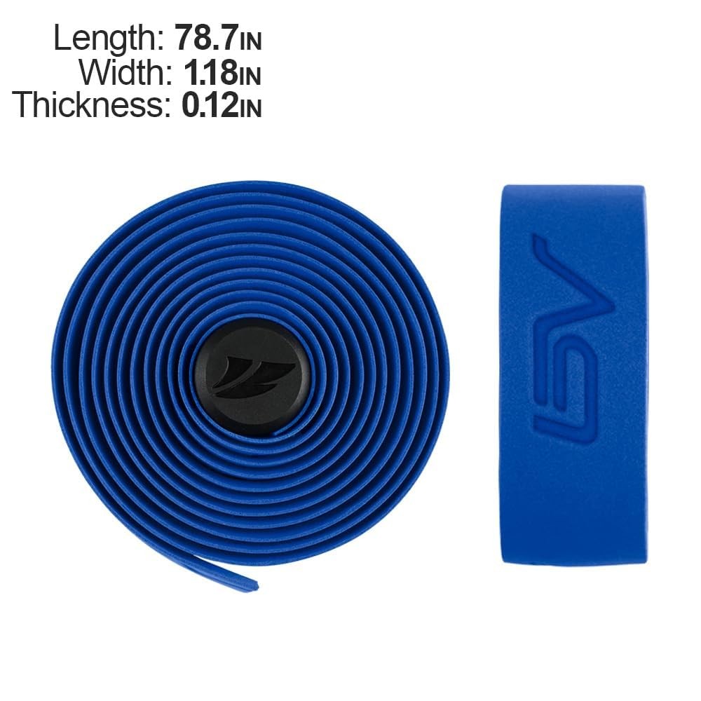 EVA Road Bike Handlebar Tapes, Bicycle Bar Tape, Cycling Handle Wraps – 2 Rol…