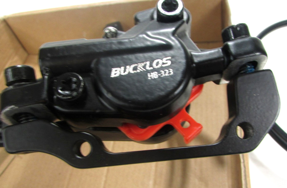 BUCKLOS HB-323 MTB Hydraulic Disc Brake set Left Front & Right Rear 800/1450mm