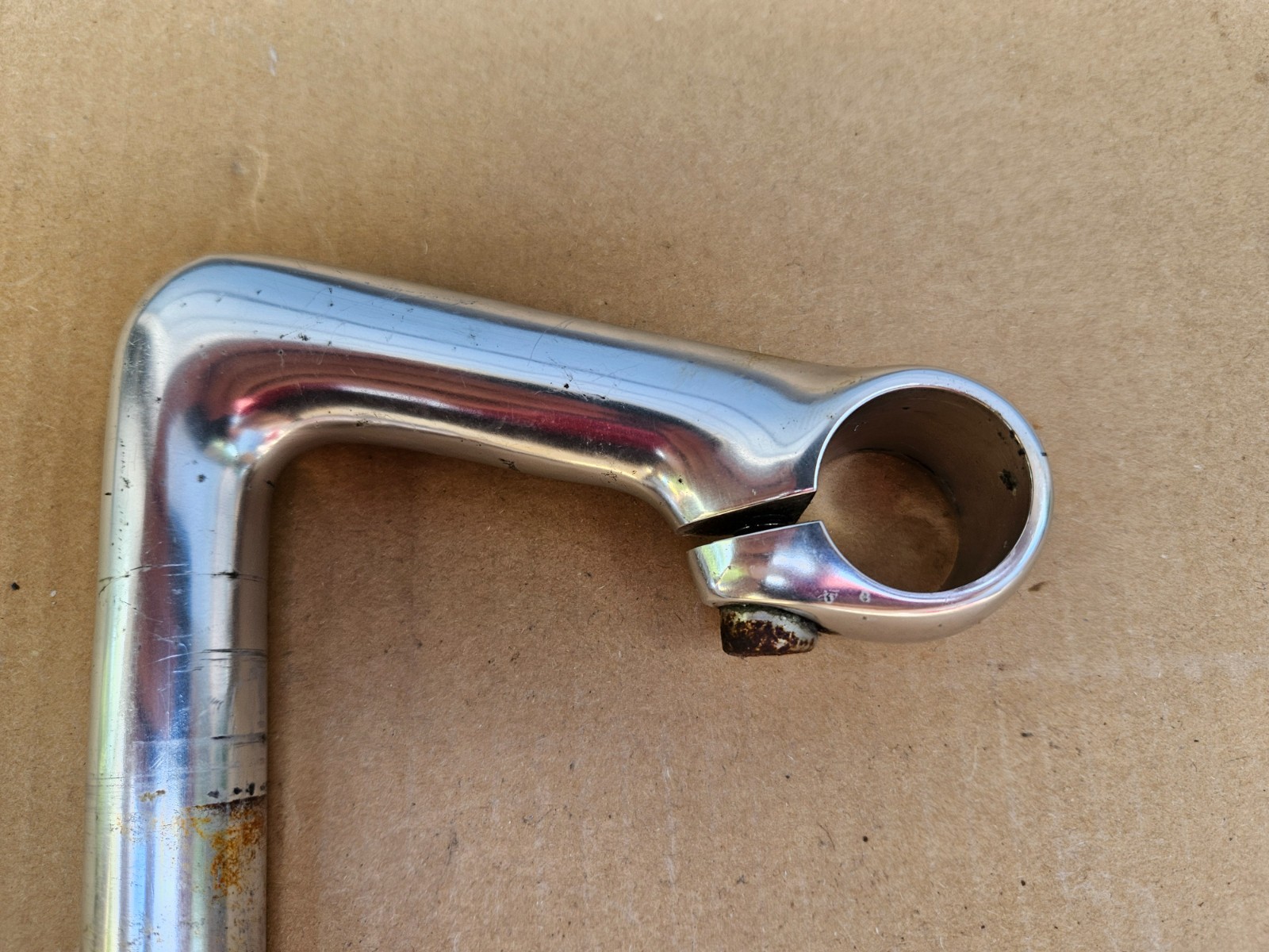 3TTT 3T Road Bike Quill Stem 110mm x 26.0mm 26mm Clamp Polished Silver Italy