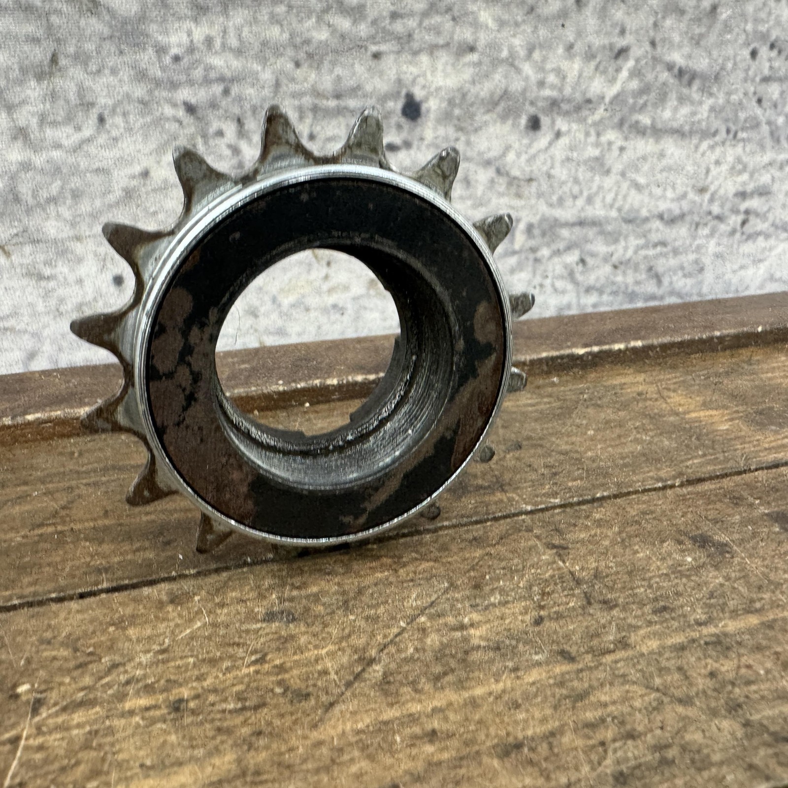 Vintage Shimano BMX Freewheel 16T Silver Steel 1980s OG Japan Single Speed