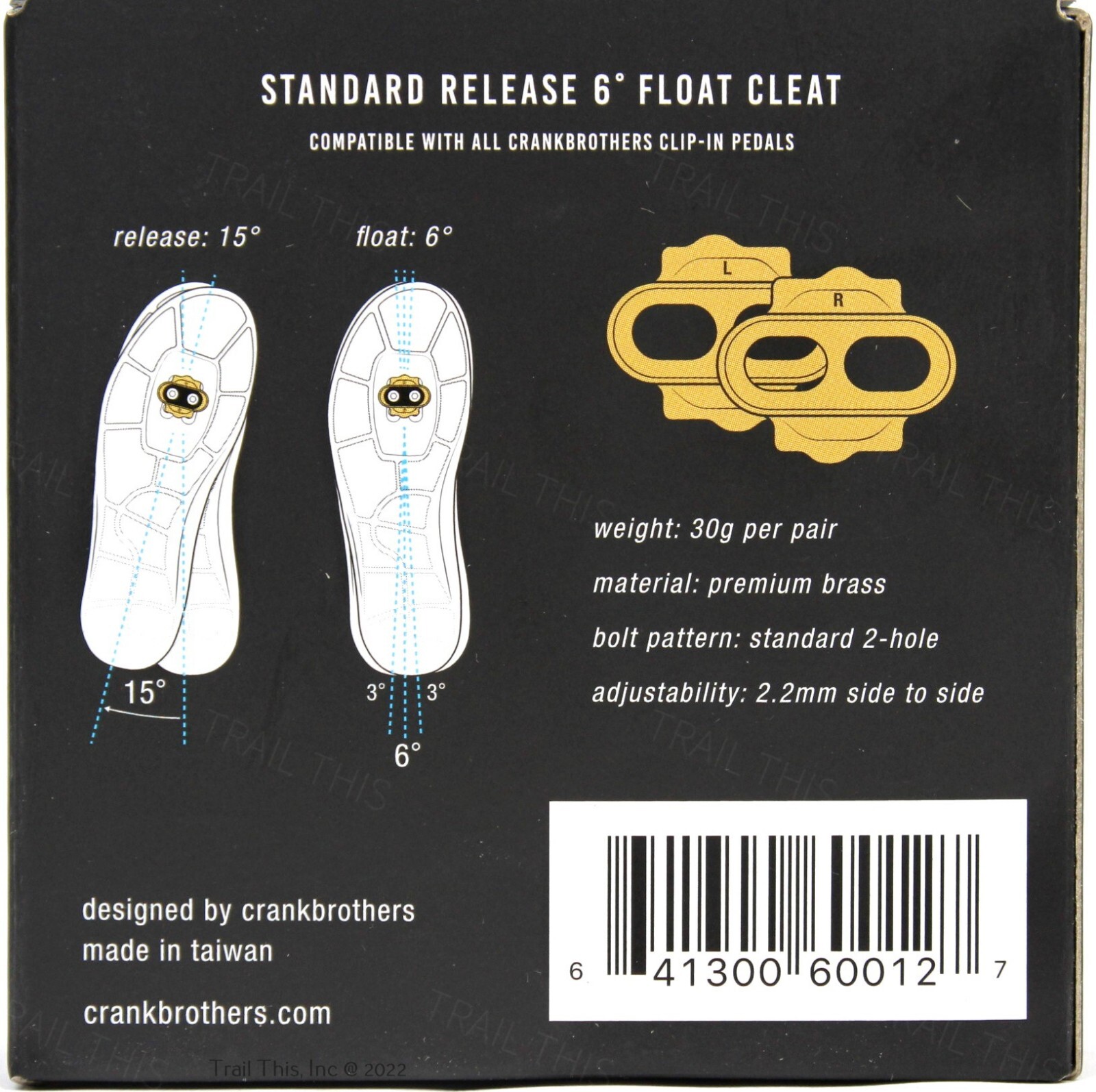 Crank Brothers Standard Release Premium Cleats Kit fit Eggbeater 1 3 Candy 7 11