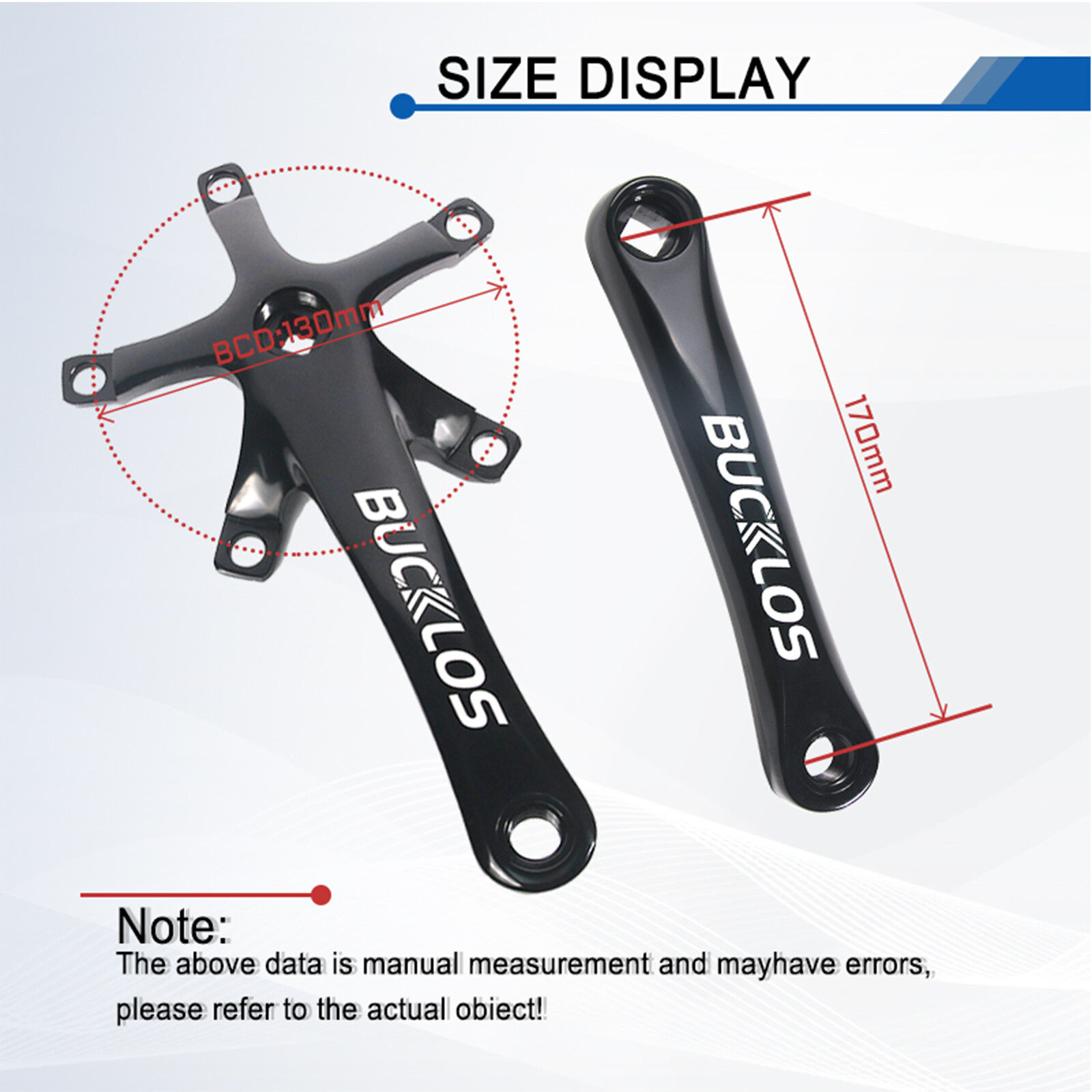 Litepro 170mm Crank 130BCD 45-58T Chainring Road Folding Bike Crankset Sprocket
