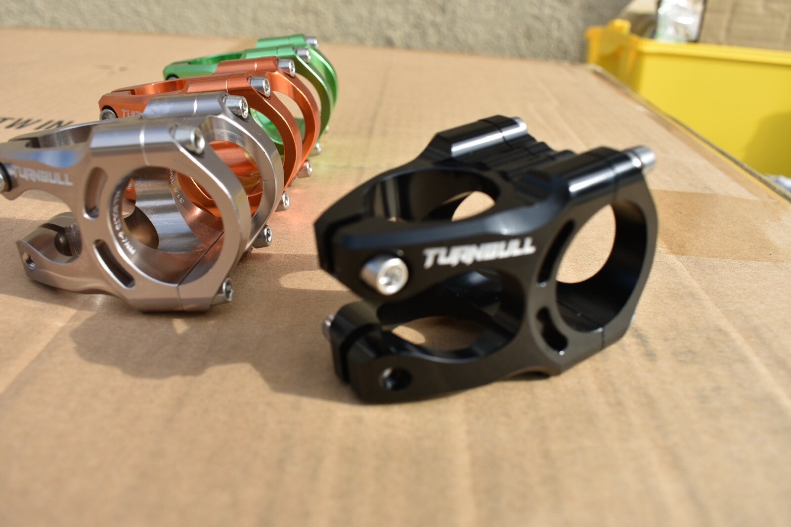 Turnbull Components MTB Stem 31.8 mm 35 mm 0° Black 2023