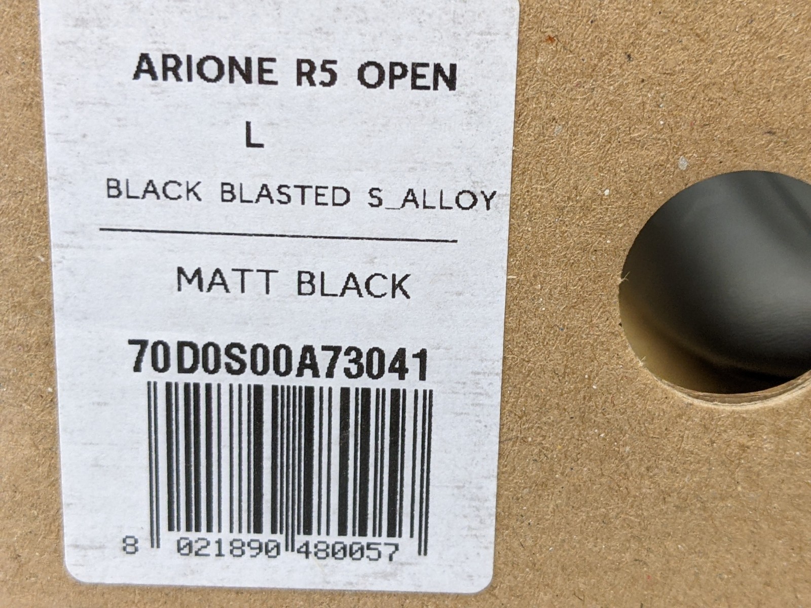 Fizik Arione R5 Open Large 142 mm Road Cycling Saddle, Matt Black
