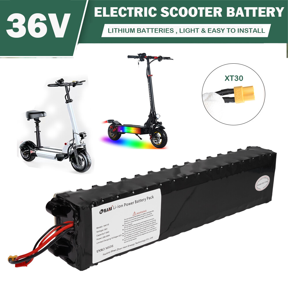 36V 7.8Ah Electric Scooter Lithium Battery 36V Ebike Battery for E-scooter Ebike