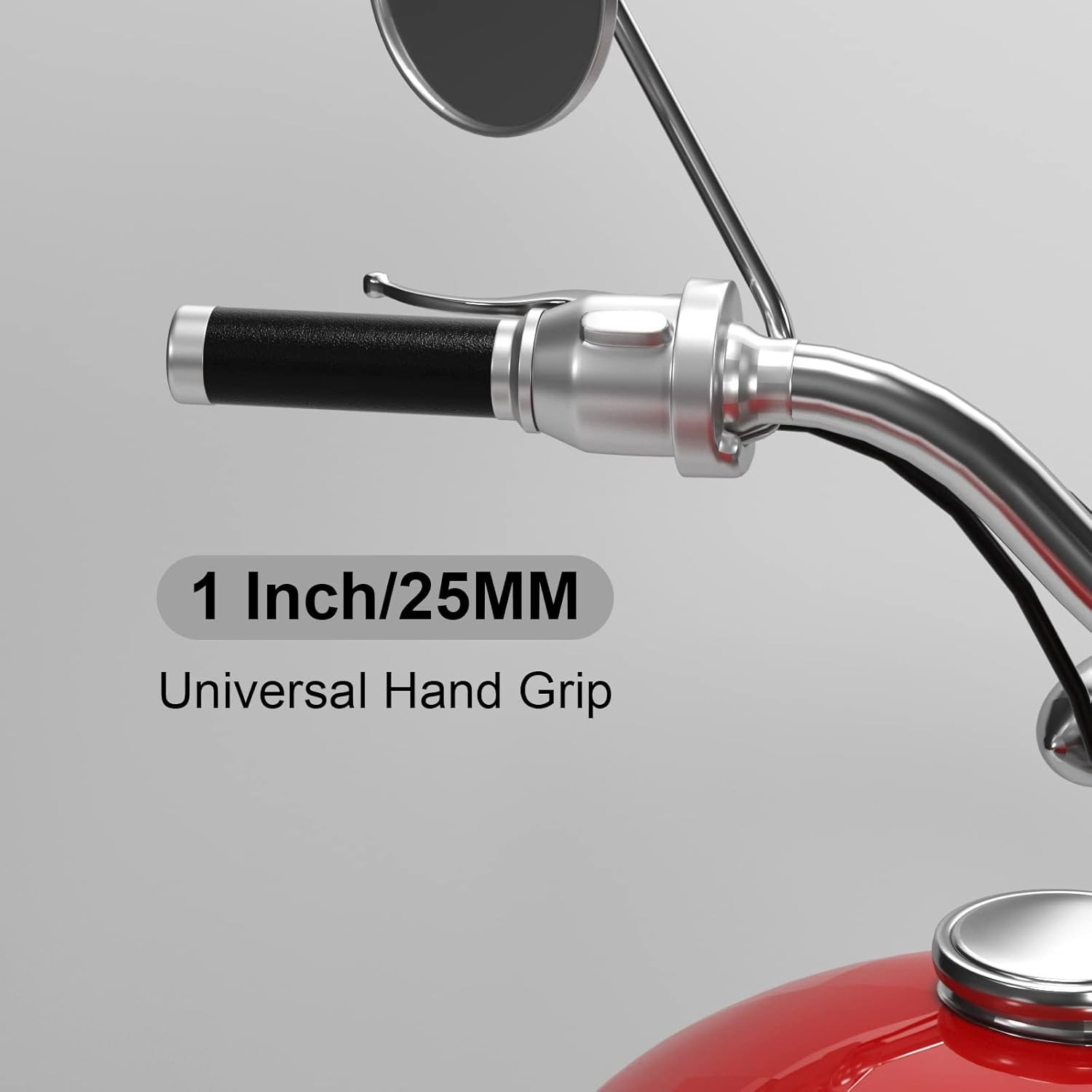 Motorcycle 1 inch Hand Grip 25mm fit for VT/XVS 400/600/750/1100/1300 Magna, for