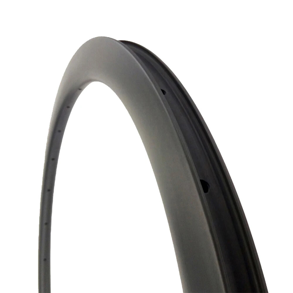 650B 27.5er Carbon Gravel Bicycle Rim 30/45mm Deep 28mm Width Clincher Tubeless